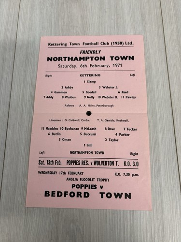 Kettering town northampton - kettering, v