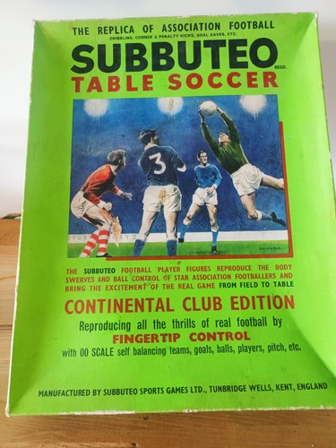 Vintage subbuteo table soccer - vintage,