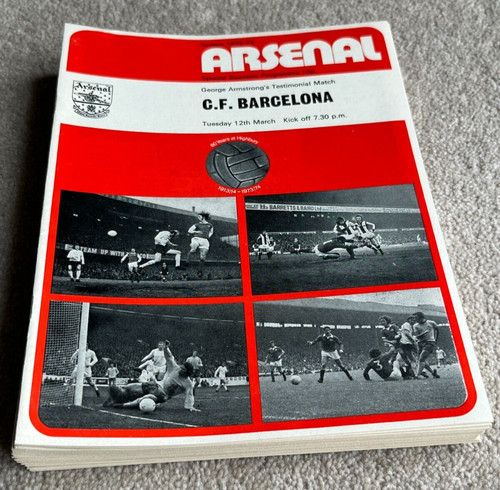 Arsenal barcelona 1974 - v,