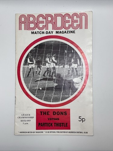 Aberdeen partick thistle - v,