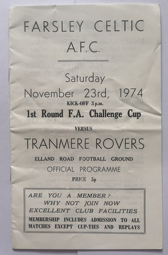 Farsley celtic tranmere - v,