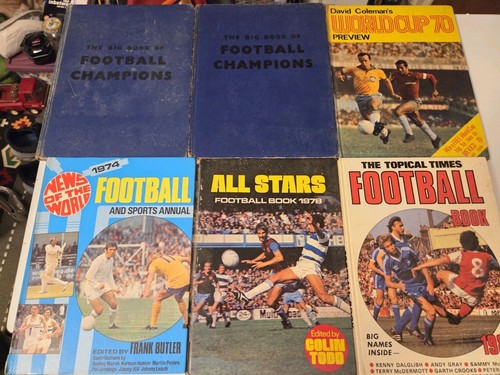 Vintage football annuals 6 - vintage,