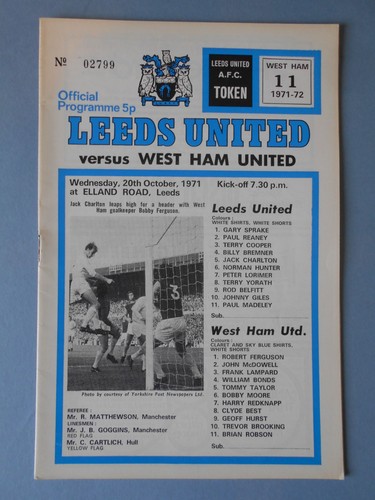 Leeds united west - leeds, ham