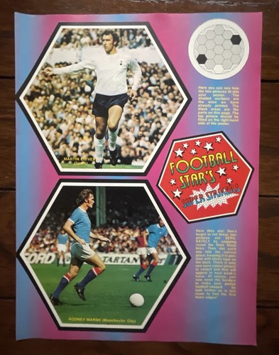 Football star rare - star, 1970s