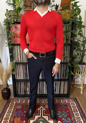 Vintage 1970s deadstock red - 1970s,