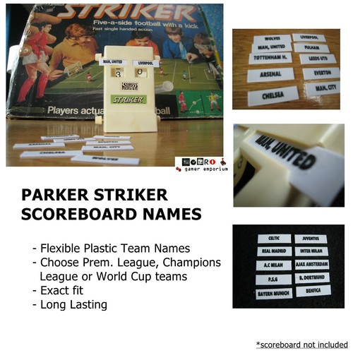 Parker striker 1970s football - parker,